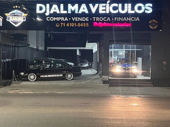 Fachada da loja Djalma Veículos